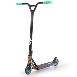 Byox Kinderroller Chaos PU-Räder, ABEC-9, Lenker 360° drehbar, Hinterradbremse blau