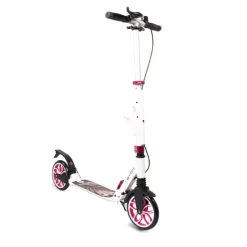 Byox Kinderroller Fiore klappbar Stoßdämpfer Flaschenhalter Bremse bis 100 kg pink