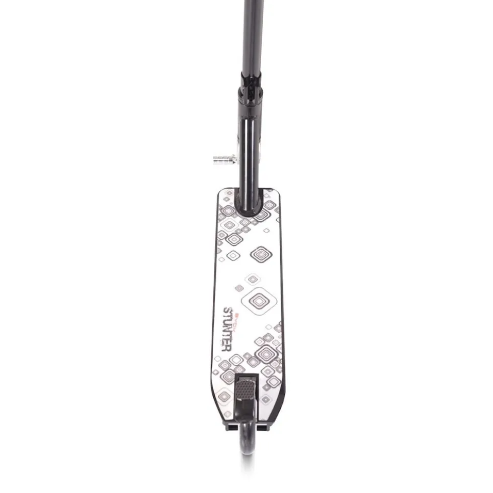 Byox Kinderroller Stunter Aluminium PU Räder ABEC-9 Lenker 360° drehbar Bremse schwarz