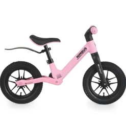 Byox Laufrad Nimbus 12 Zoll Luftreifen Sitz verstellbar Leuchträder Schutzblech rosa