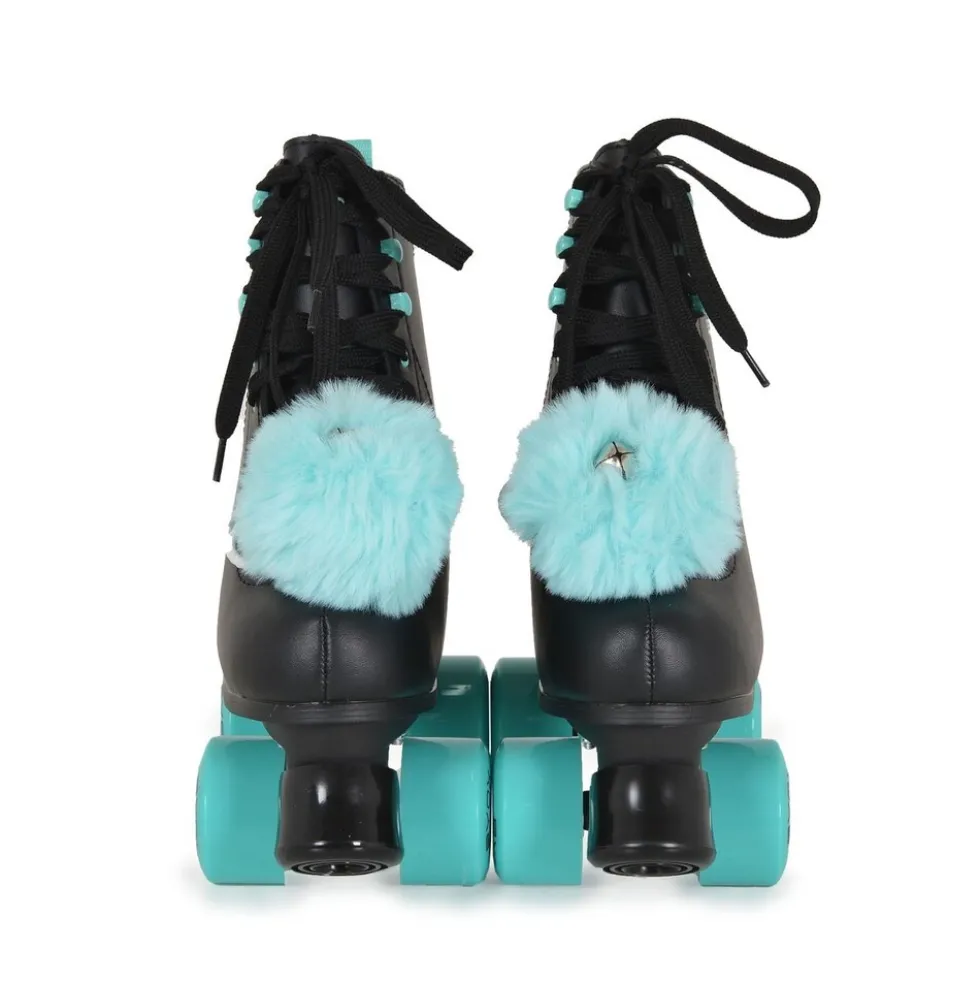 Byox Rollschuhe Escape schwarz PU-Rollen PU-Bremse ABEC-5 Lager Größe L (39-42)