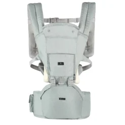 Cangaroo Babytrage Ivy Bauch- Rückentrage Gurt verstellbar Hüftgurt ab 5 Monaten grün