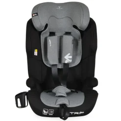 Cangaroo Kindersitz Trip i-Size (76-150cm) Isofix verstellbare Kopfstütze Gurt grau