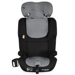Cangaroo Kindersitz Trip i-Size (76-150cm) Isofix verstellbare Kopfstütze Gurt grau