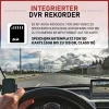 CARMATRIX HD Funk Rückfahrsystem Digital für LKW Wohnmobil Auto Transporter 7" Monitor mit Aufnahmefunktion, Mikrofon 2 Kameras