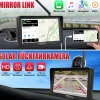 CARMATRIX Solar Rückfahrsystem mit Android Auto und CarPlay Magnet Rückfahrkamera