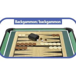 Carromco MULTIFUNKTIONSTISCH MULTIFUN-XT, 14in1, TELESCOPSTANGEN