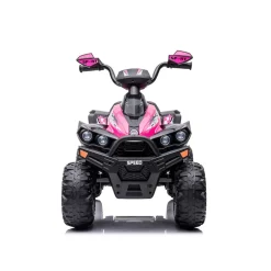 Chipolino Kinder Elektroquad ATV Speed Licht Musik 2 Motoren Fußpedal bis 35 kg rosa