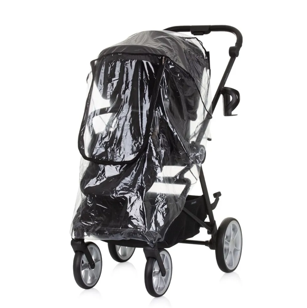 Chipolino Kinderwagen Regenschutz universal, für alle Einsitzer, Regenhaube transparent