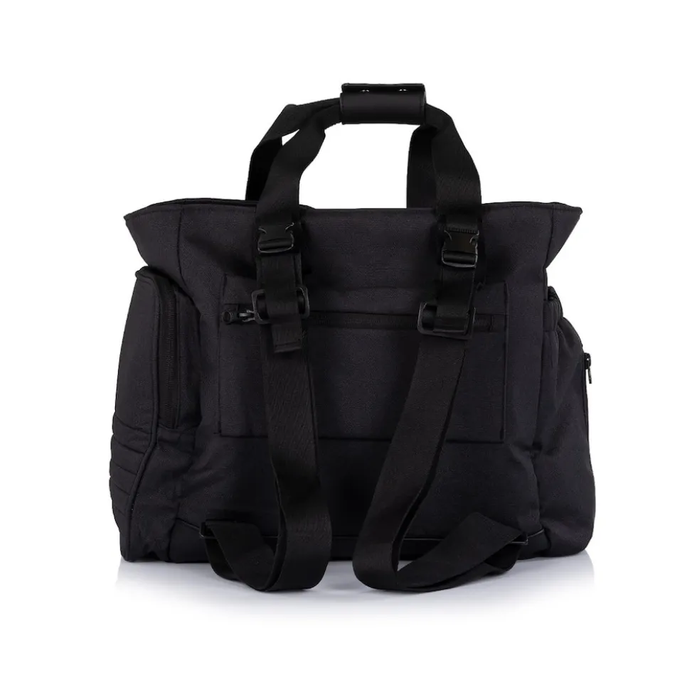 Chipolino Kinderwagentasche Wickeltasche universell Wickelauflage Reißverschluss schwarz