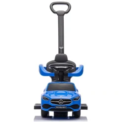 Chipolino Rutschauto Mercedes Benz C-Klasse Stauraum Fußstütze Schiebegriff Hupe blau