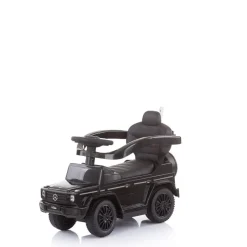 Chipolino Rutscher Mercedes Benz G350d 2 in 1 Schubstange Dach Musik, Trittstufe schwarz