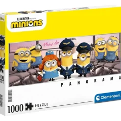 Clementoni 82134 - Puzzle - Minions 1000 Teile Panoramaformat Kinder Erwachsene Filmspaß