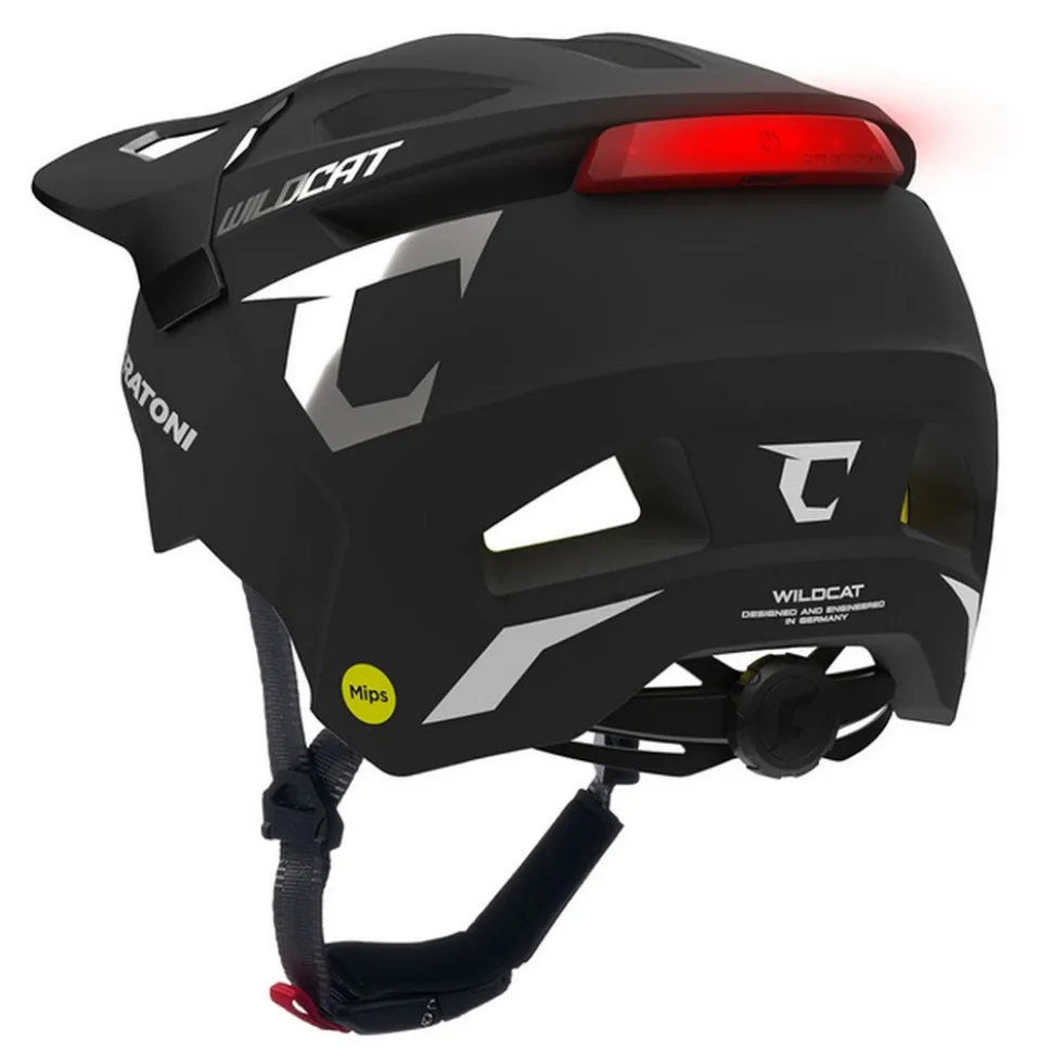 CRATONI Kinder-/Jugendhelm "WildCat MIPS", schwarz