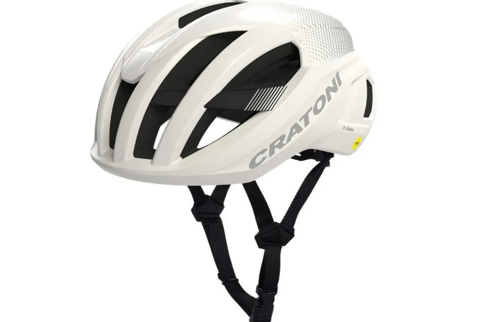 CRATONI Rennrad- Fahrradhelm C-Zero MIPS, weiß
