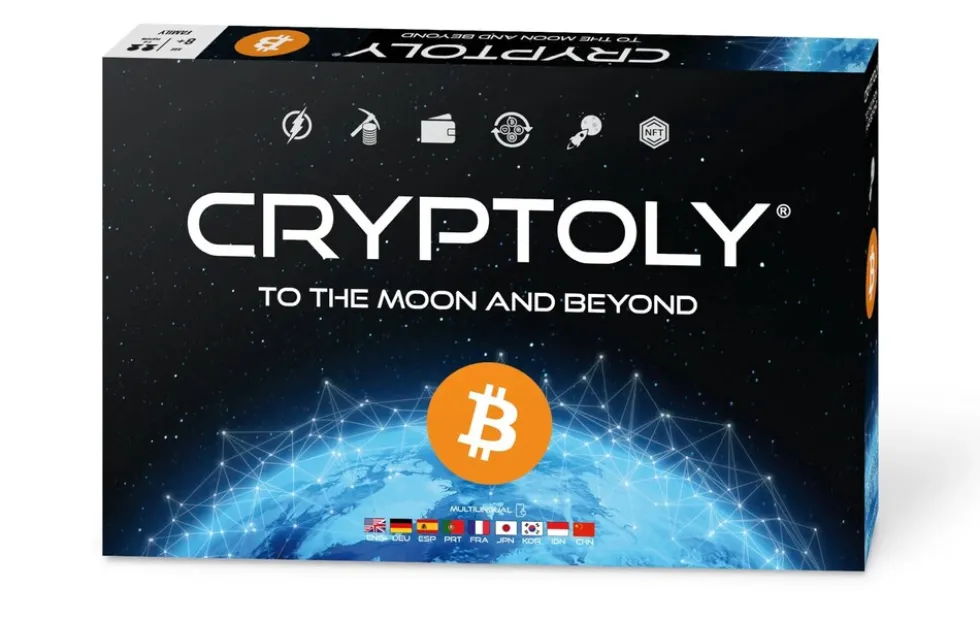 CRYPTOLY - Das Strategiespiel für die ganze Familie! Englische Version für 2-6 Spieler ab 8 Jahren