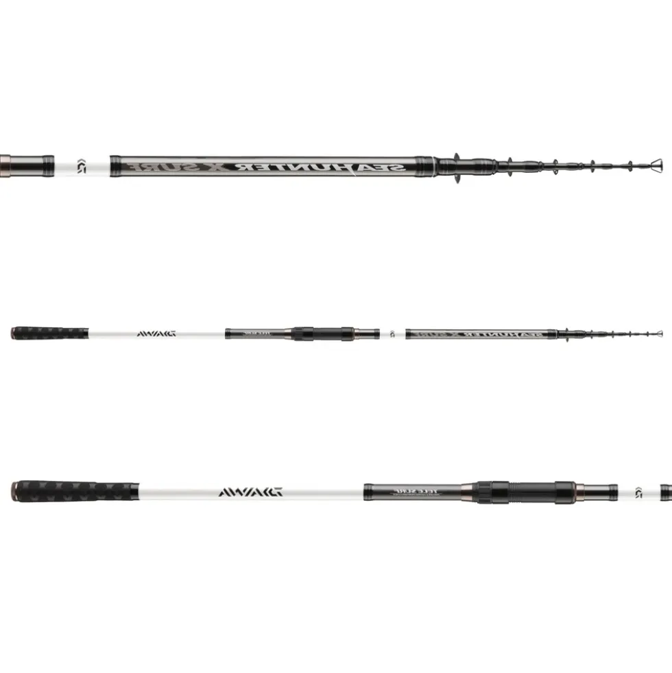 Daiwa Seahunter X Tele Surf 3.90m 60-180g Teleskop-Brandungsrute