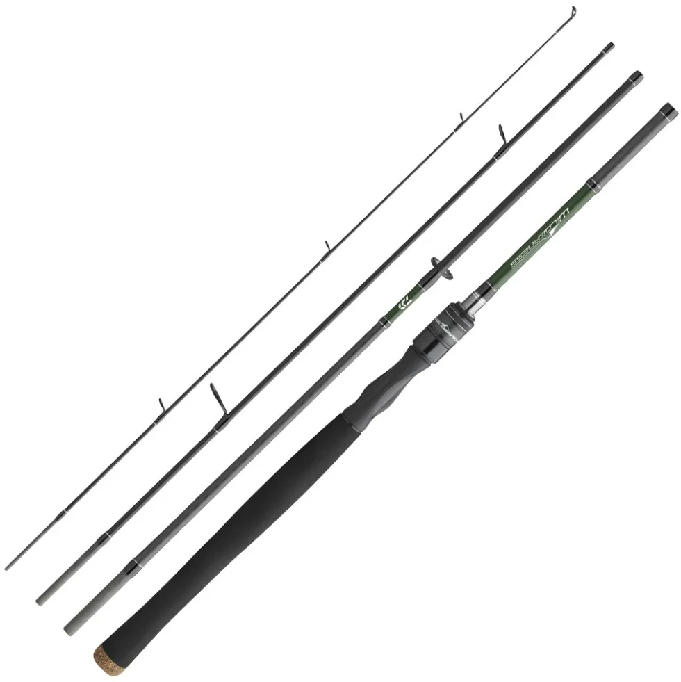 Daiwa Wilderness Travel 2,05m 2-10g Solid Reise-Spinnrute