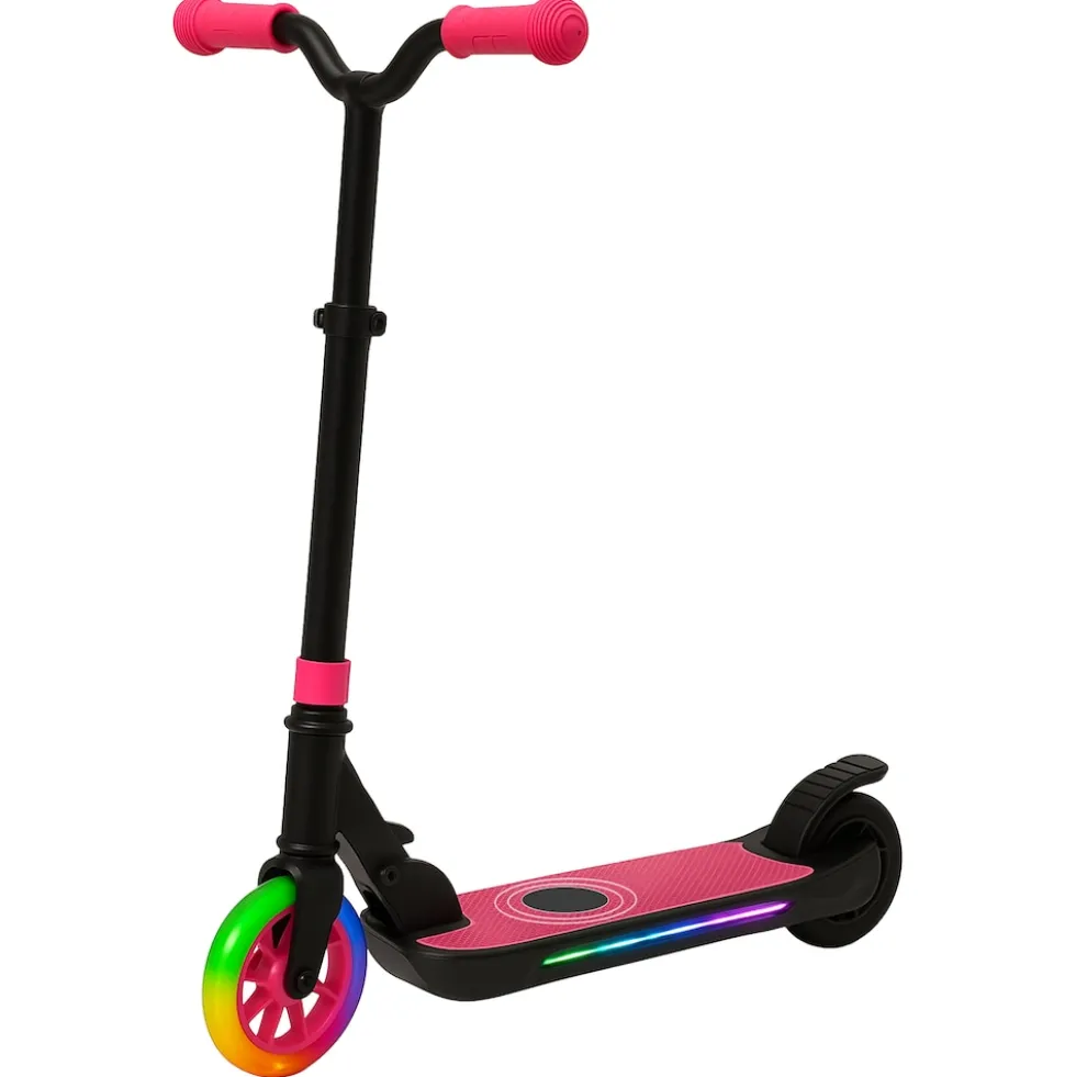 Denver SCK-5500 Kids E-Scooter– verstellbar, faltbar, 10km/h, pink