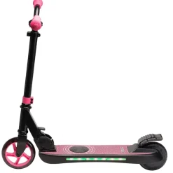 DENVER SCK-5500P Kinder E- Scooter pink (ab 6 Jahren, max. 10 km/h, bis zu 6 km, Tragfähigkeit 50kg, IPX4,)