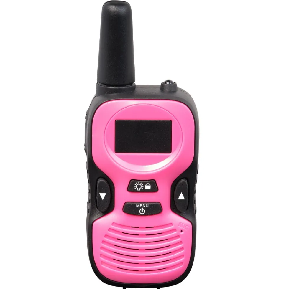 Denver WTK-441 Walkie Talkie Set Kinder – 2 Stück, rosa/blau