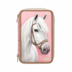 Depesche 3-Fach Federtasche CLASSIC inkl. Stifte Miss Melody 7,5 x 13 x 20 cm