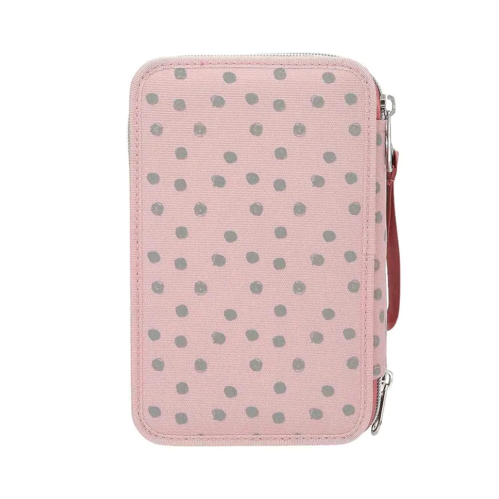 Depesche 3-Fach Federtasche DOTS TOPModel 7,5 x 13 x 20 cm