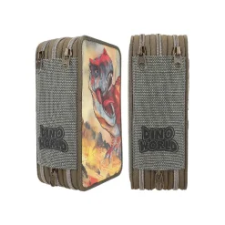 Depesche 3-Fach Federtasche mit 3D Effekt Dino World 20 x 13 cm