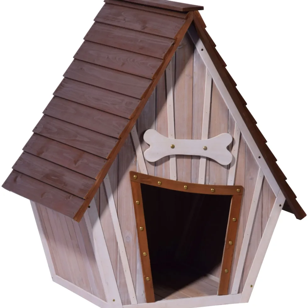 dobar große Hundehütte mit entfernbarem Boden | ca. 90x77x109 cm