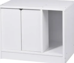 dobar Katzenschrank mit Höhle 59x39x48cm