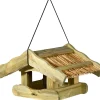 dobar Vogelfutterhaus Schilfdach hängend