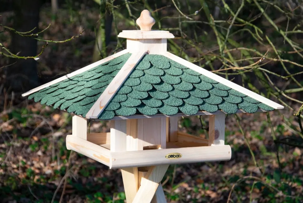 Dobar Vogelhaus aus Holz viereckig