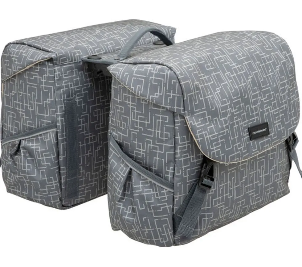 Doppelpacktasche Mondi Joy Double Racktime, grey