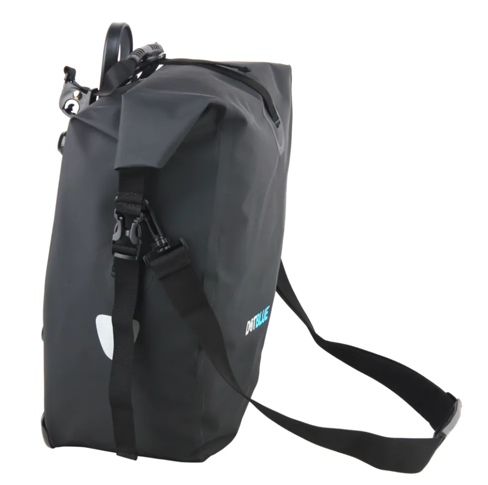 Dot-Blue Gepäckträgertasche 25,4 l, Universale Tasche für den Gepäckträger mit Klicksysstem, wasserdicht