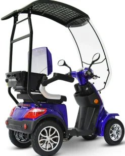 ECO ENGEL 510 Blau mit Dach 20 Ah Li-Io Akku Herausnehmbar, Elektromobil