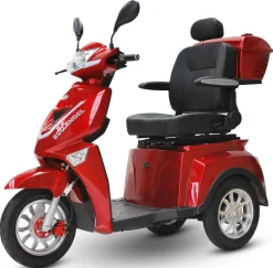 ECO ENGEL 504, Elektromobil 25 km/h mit Li-io 30 AH Akku, Rot