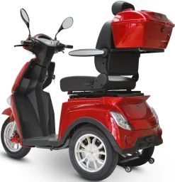 ECO ENGEL 504, Elektromobil 25 km/h 1000 Watt Seniorenmobil, Rot - versch. Farben