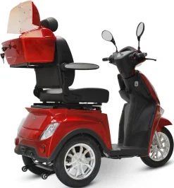 ECO ENGEL 504, Elektroroller 25 km/h mit 20 Ah Li-Io Akku, 1000 Watt, Rot