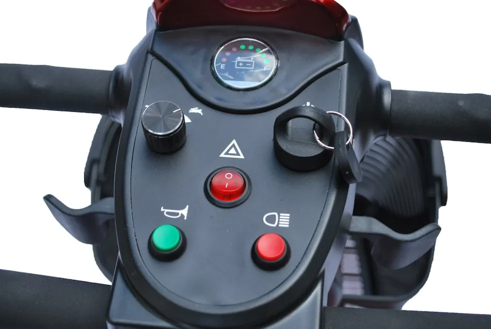 ECO ENGEL 405 Rot, 6 km/h, Zerlegbares Elektromobil