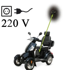 ECO ENGEL 525 Schwarz 20 Ah Li-Io Akku Herausnehmbar, Seniorenmobil