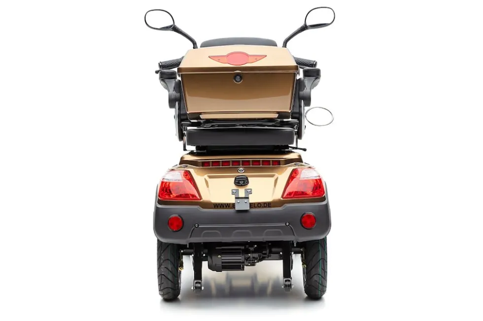 Econelo E-Seniorenmobil Voltrixx, Blei-Akku, 4-Rad, 1000 Watt, Braun