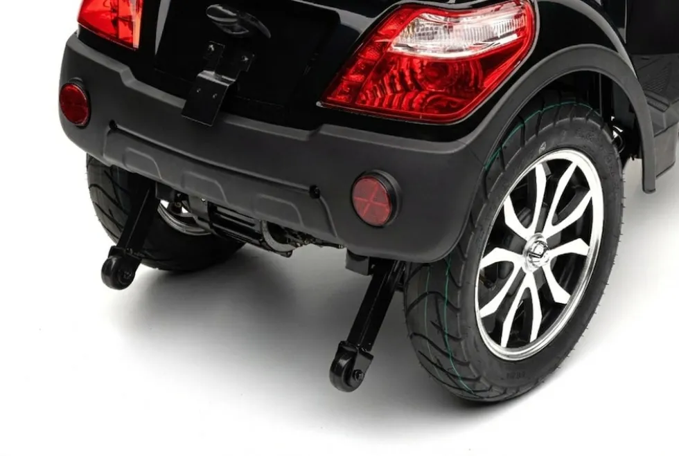 Econelo E-Seniorenmobil Yogi-IQ, Lithium-Akku, 3-Rad, 1000 Watt, Schwarz