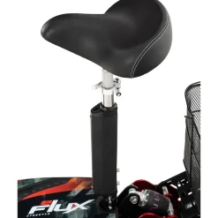 eFlux Street 40 Pro, E-Scooter, Straßenzulassung, 35 km/h, 800 Watt, mit Sitz, Gepäck-Korb, klappbar