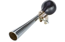 Einklang-Ballhupe, für Lenkerbefestigung, verchromt, Farbe: silber