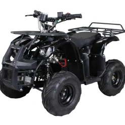 Elektro-Kinderquad S-8 Farmer, Midi-Quad mit 1000 Watt, Scheiben-/Trommelbremsen, bis 20 km/h, ab 8 (Schwarz)