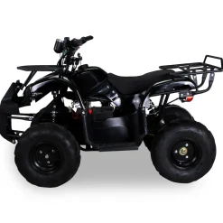 Elektro-Kinderquad S-8 Farmer, Midi-Quad mit 1000 Watt, Scheiben-/Trommelbremsen, bis 20 km/h, ab 8 (Schwarz)