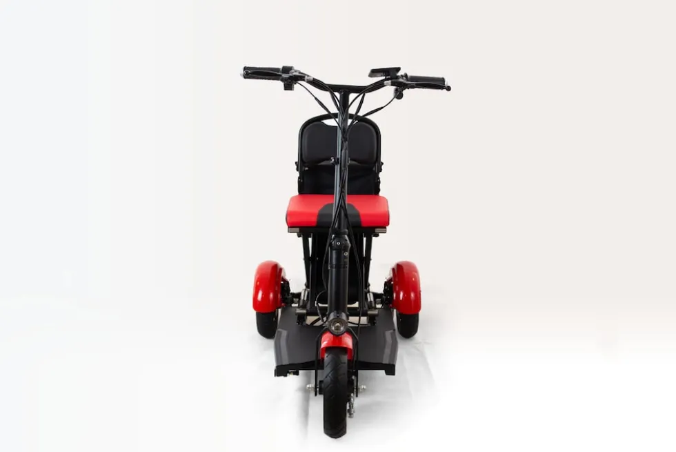 Elektro-Mobilitätshilfe MoBot Pro rot - 5 Fahrstufen + Rückwärtsgang /klappbar
