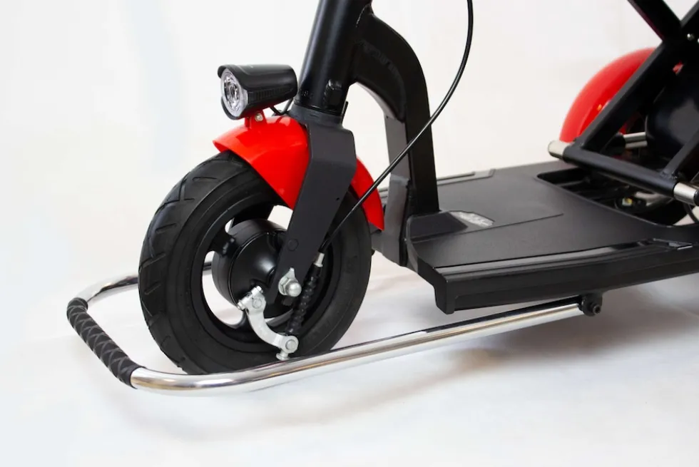 Elektro-Mobilitätshilfe MoBot Pro rot - 5 Fahrstufen + Rückwärtsgang /klappbar