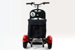 Elektro-Mobilitätshilfe MoBot Pro rot - 5 Fahrstufen + Rückwärtsgang /klappbar