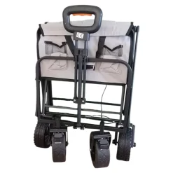 ENEWAY Bollero E-Bollerwagen Elektrischer Bollerwagen grau